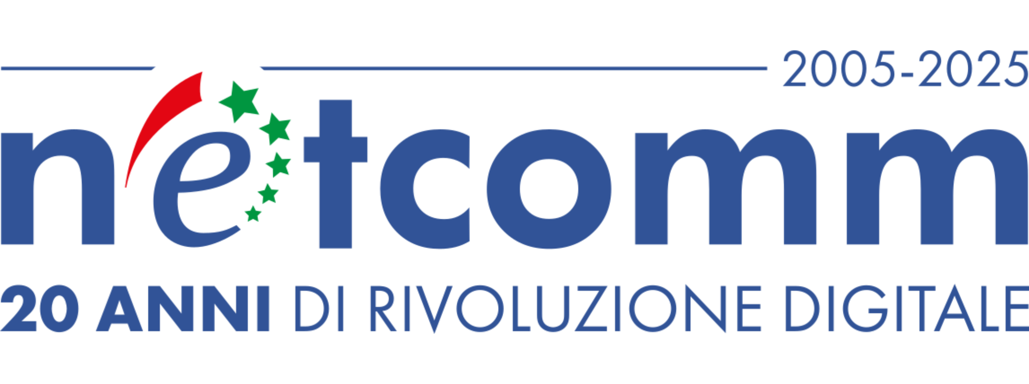 Logo bleu Consorzio Netcomm