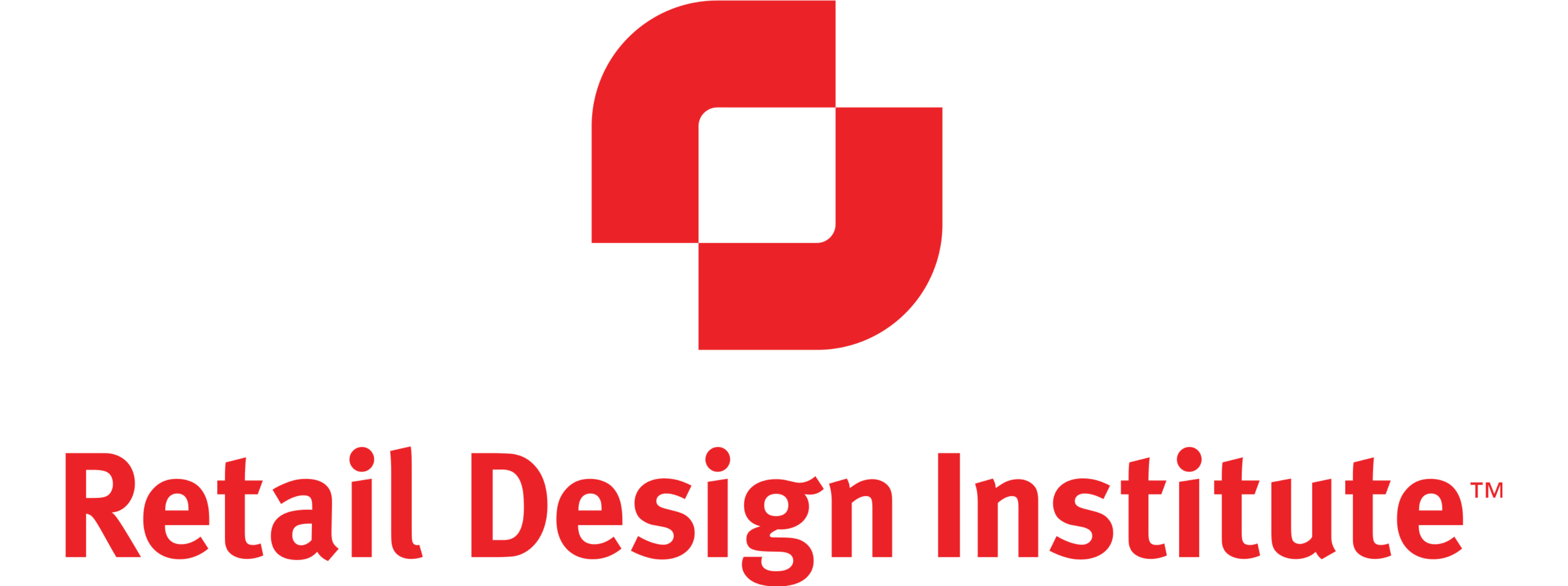 Logo rouge Retail Design Institute
