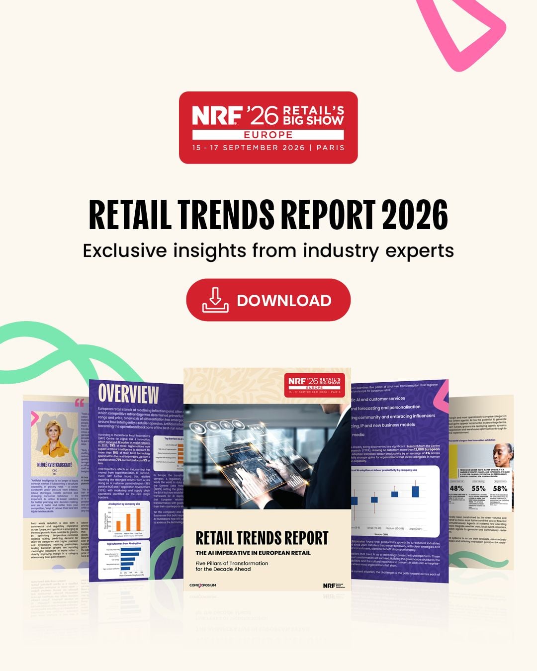 Retail Trends Report on AI-driven transformation in the European retail sector