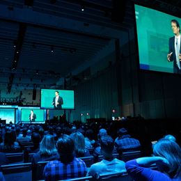 Inspiring keynote at NRF in front of an international audience of retail professionals.