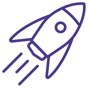 Rocket pictogram